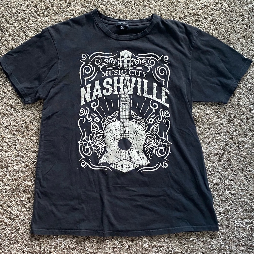 Nashville Music City Oversized T-Shirt